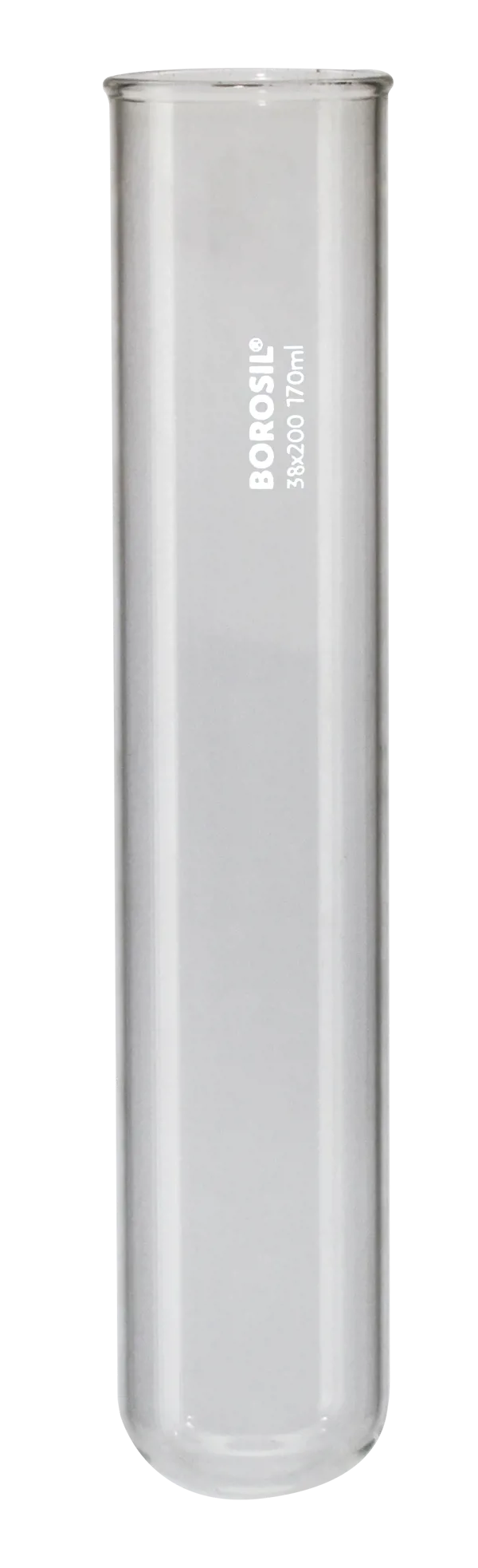 Reageerbuisjes met rand, Ø38 x 200 mm, 50 stuks (012560)