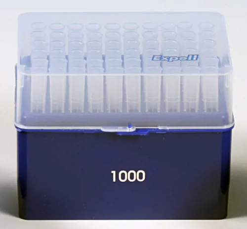 Pipettips 1000 µl helder - 8 x 96 stuks Pipettips 1000 µl helder - 8 x 96 stuks (014432)