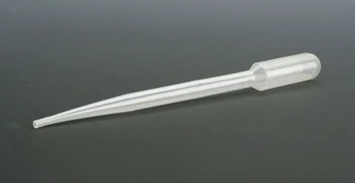 Dråbepipette, plast, 3 mL, Pasteur, gradueret (014500)