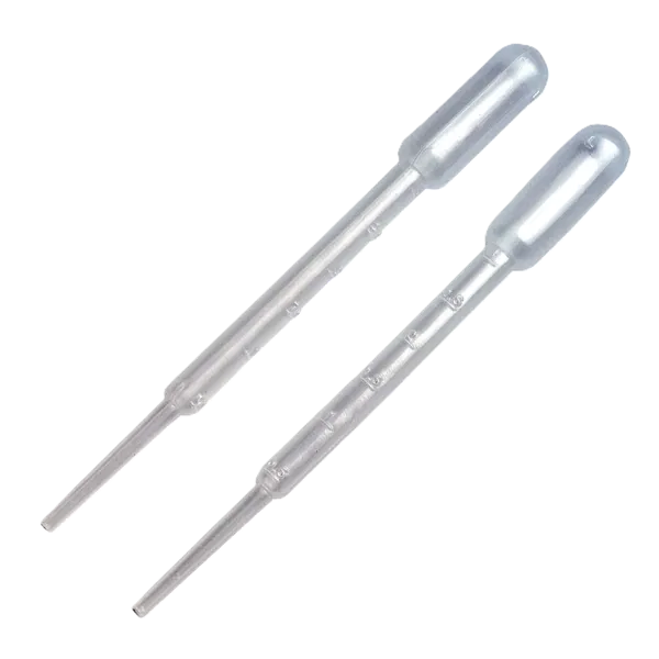 Dråbepipette, plast, 3 mL, Pasteur, gradueret Dråbepipette, plast, 3 mL, Pasteur, gradueret (014500)