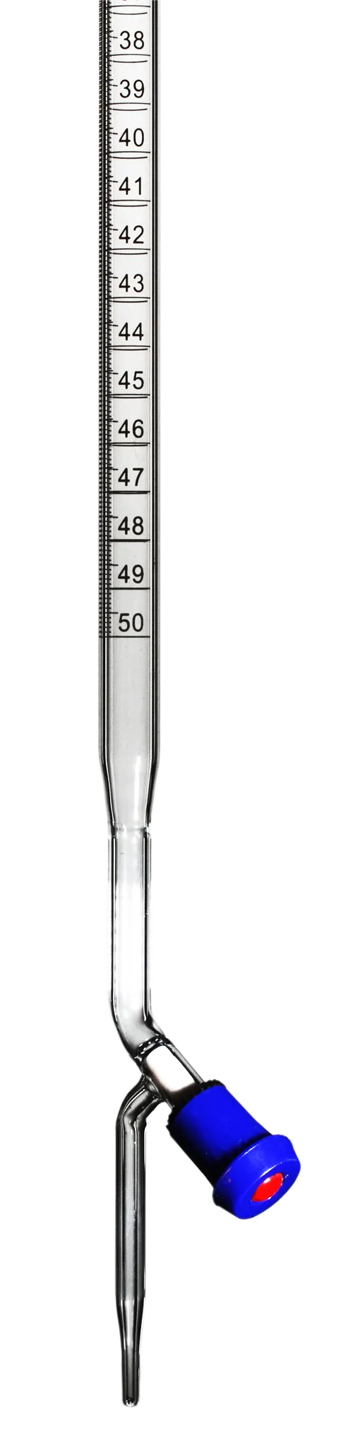 Burette, teflonhane, 50 mL, standard (014860)