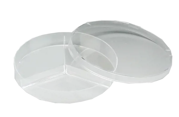 Petriskål med 3 rum, Ø94 x 15 mm, 20 stk. Petriskål med 3 rum, Ø94 x 15 mm, 20 stk. (016630)