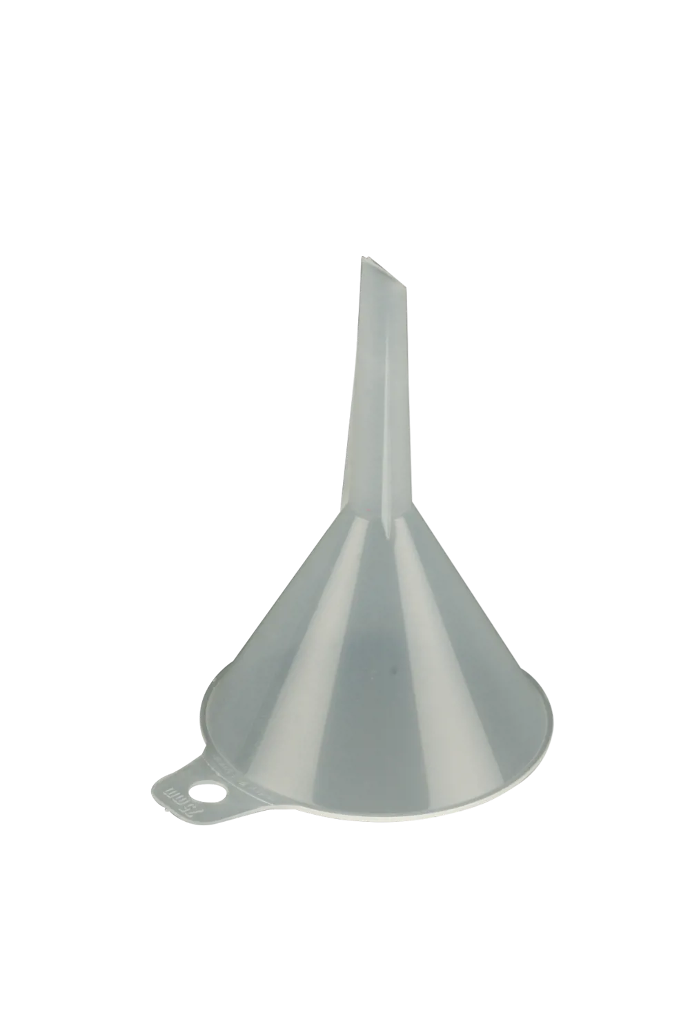 Plasttragt Ø40 mm med fin spids til præcis dosering