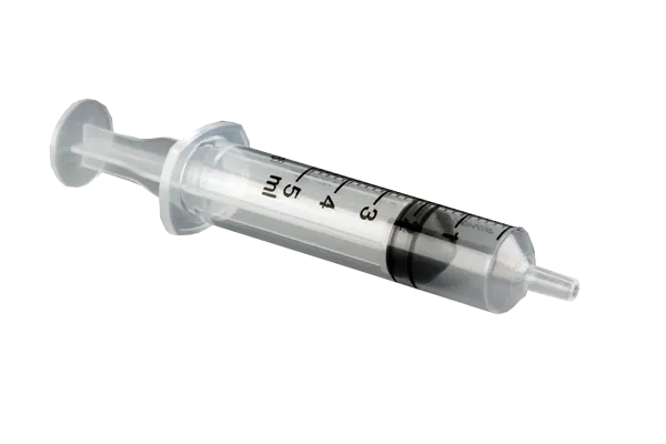 Plastsprøjte, 5 mL/0,2 mL (022018)