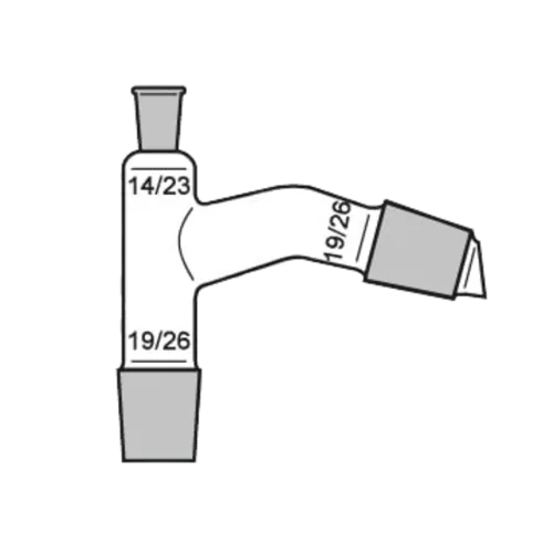 Destillationsopsats, 2 x NS19/26  (024270)