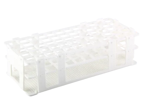 Reagensglasstativ, PP, Ø16 mm, 5 x 12 huller (031113)