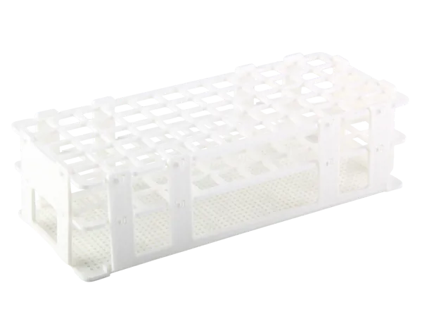 Reagensglasstativ, PP, Ø16 mm, 5 x 12 huller (031113)
