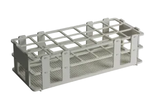 Reagensrørstativ PP Ø 30 mm, 3 x 7 hull Reagensrørstativ PP Ø 30 mm, 3 x 7 hull (031116)