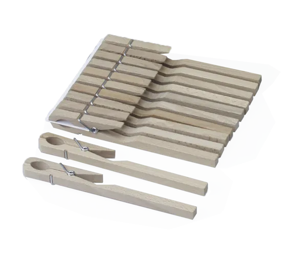 Reagensrørholder i tre, pk a 12  (032500)