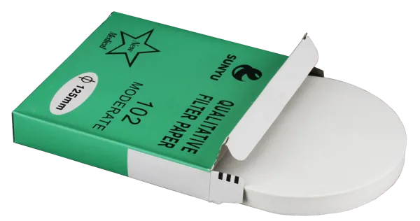 Filterpapir, kvalitativt, Ø125 mm (041730)