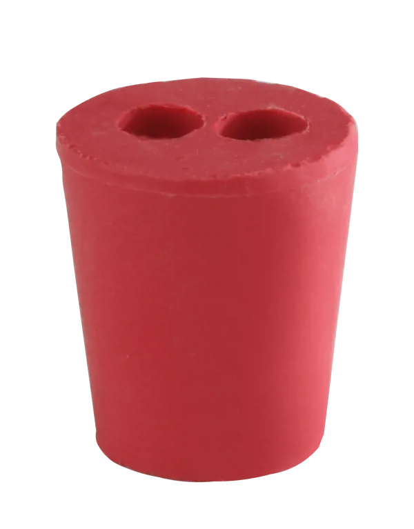 Gummiprop, 14/19 x 22 mm, 2 huller, 6 mm  (043030)