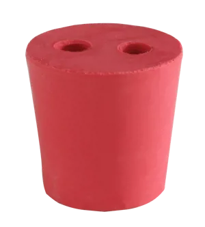 Gummiprop, 25/32 x 32 mm, 2 huller, 7 mm  (044530)
