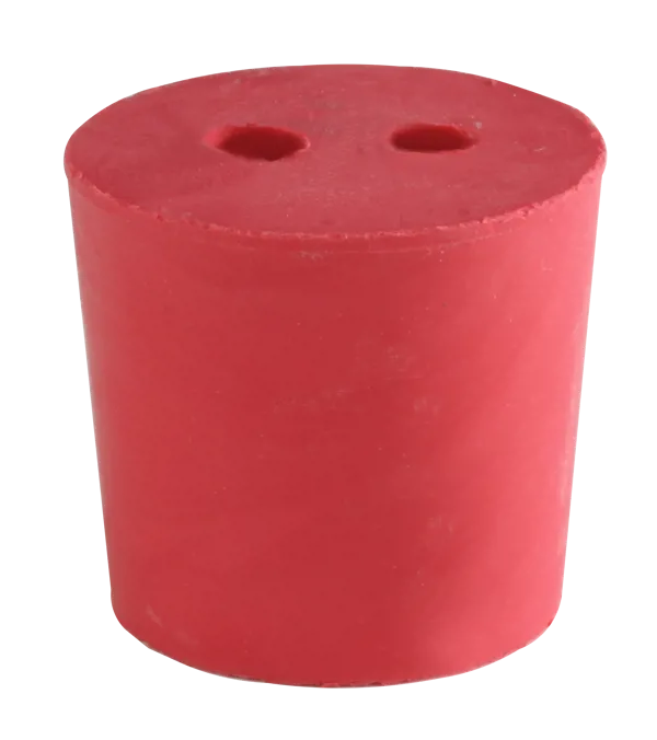 Rubber stop, 30/35 x 35 mm, 2 gaten, 7 mm (045030)