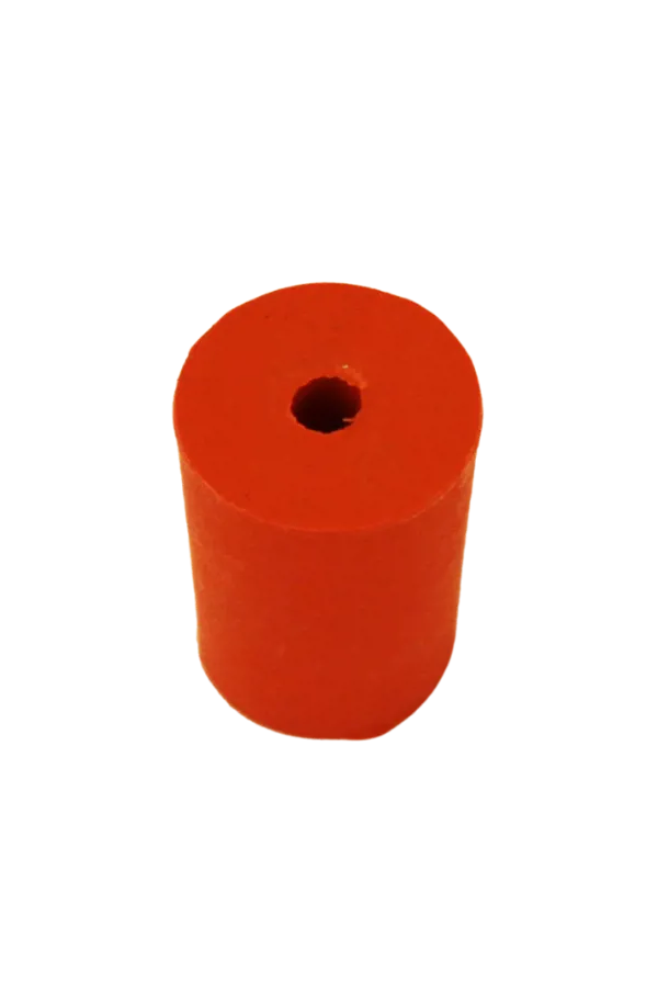 10 stk Gummiprop, 17,0/20,5 mm, 1 hul, 5 mm  (045071)