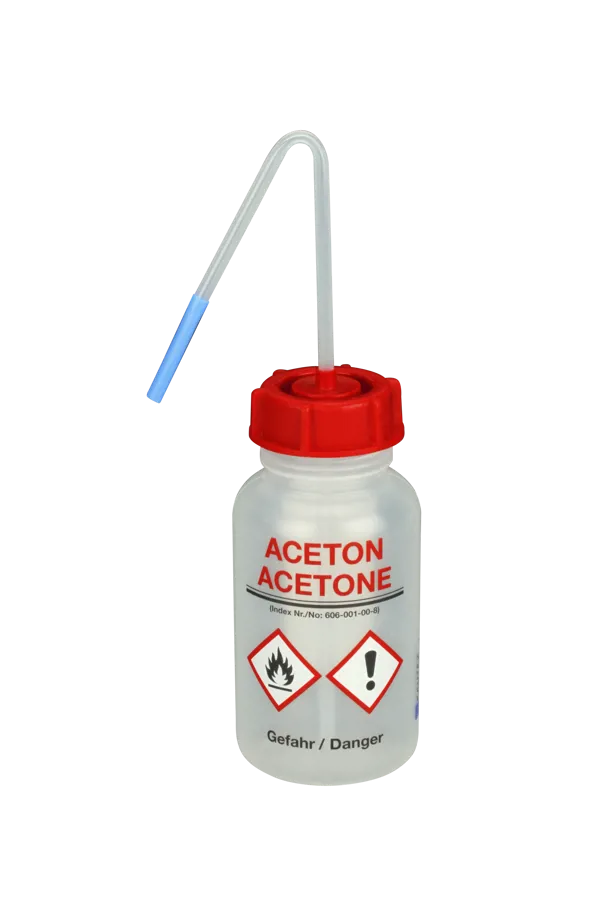 Sprøjteflaske, acetone, 500 mL, rød  (052550)