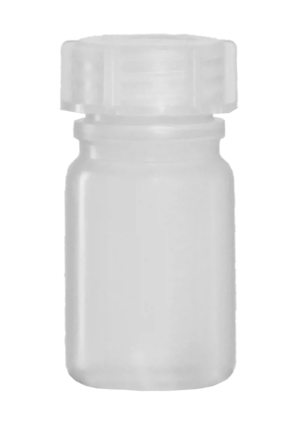Plastflaske med låg, 50 mL, Kautex 303 (053100)