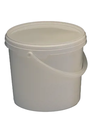 Plastspand med låg, 6 L (053360)