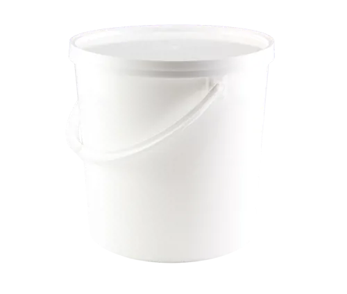 Plastspand med låg, 11,1 L (053370)