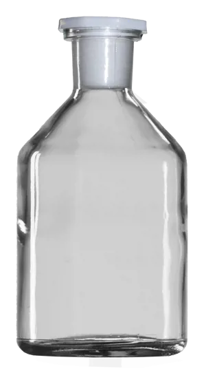 Standflaske, glas, 500 mL, NS prop (054530)