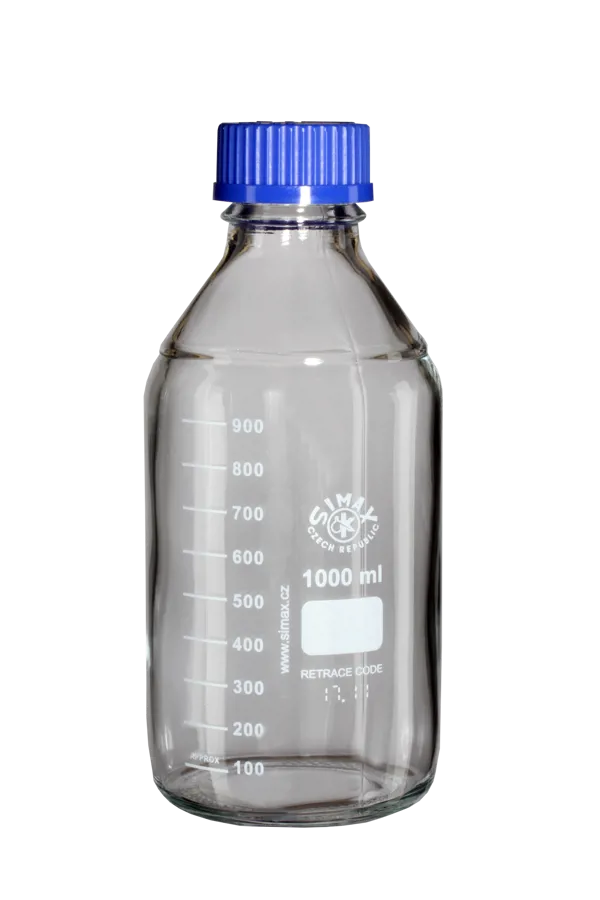 Standflaske 1000 ml skrulokk økonomi (054740)