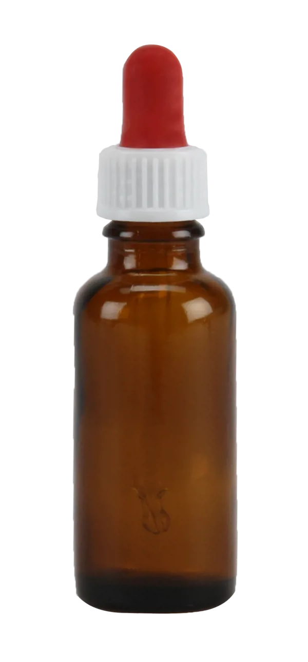 Flaske med pipette, 30 mL, Ø32 mm (056110)