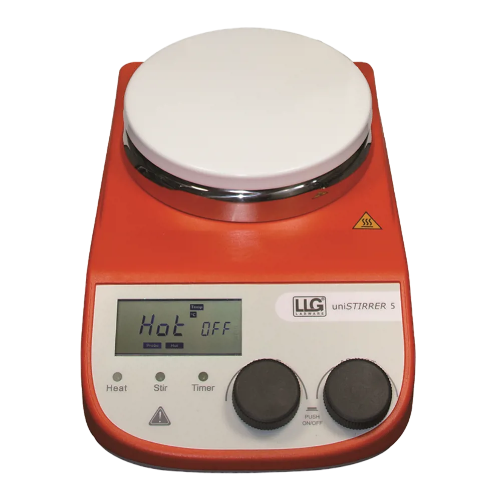 Magneetroerder Laboratorium – 1000 Ml, 200 W, Digitale Temperatuur- En Snelheidsregeling, 60-2400 Rpm