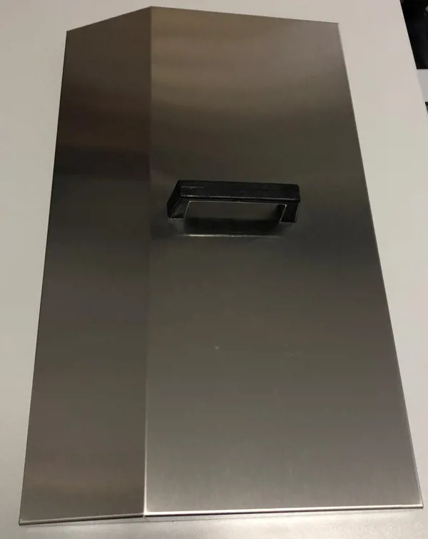 Lokk til vannbad Nüve 17 L, rustfritt stål  (066680L)