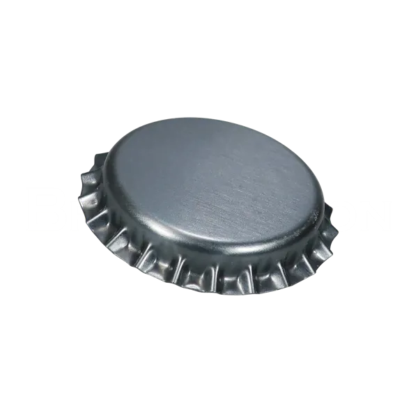 Caps til ølflasker, sølv  (066842)