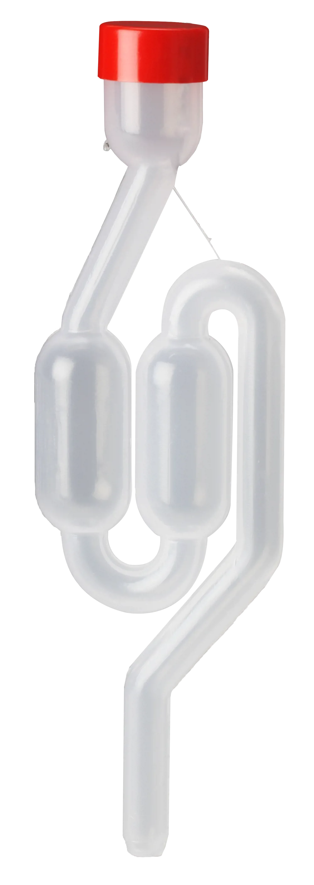Gærrør i klar plast til gærings- og fermenterings­forsøg