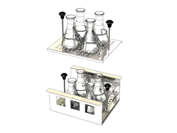 Ristekurv uten klips, 6 x 300 ml, Memmert  (068020)