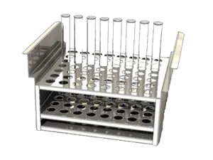 Memmert reagensglasstativ, 90 x Ø18 mm  (068027)