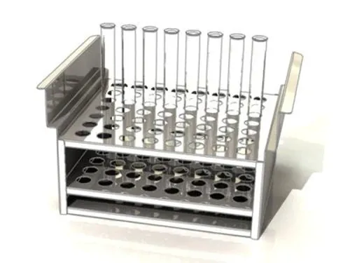 Memmert reagensglasstativ, 90 x Ø18 mm  (068027)