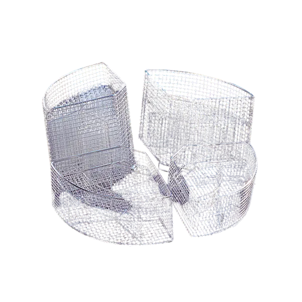 Indsatskurv til reagensglas, 75 mm høj  (072040)