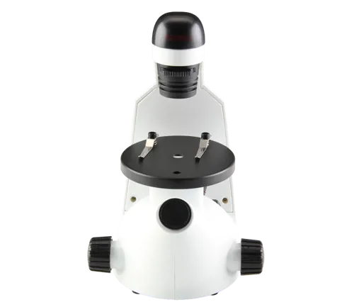 Omgekeerde minimicroscoop met batterijen  (076830)