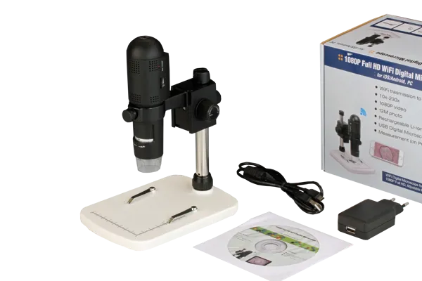 Makrolup med stativ, WiFi, 3MP Makrolup med stativ, WiFi, 3MP (078107)