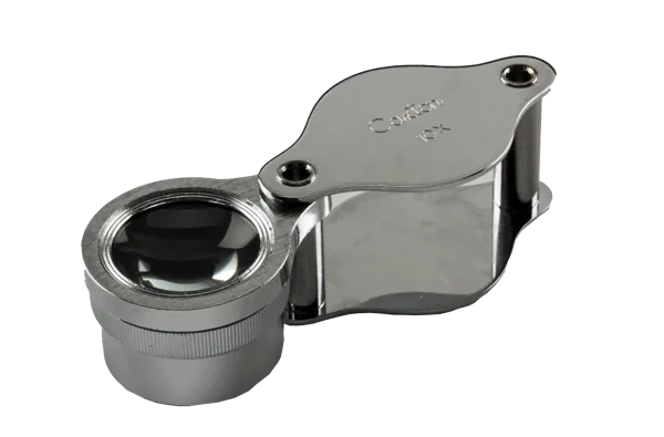 Inklapbare loep 10x, aplanatisch  (078424)