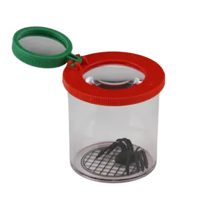 Insectendoosje met extra loep, 2x/4x  (078437)
