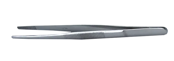 Pinsett, butt, 13 cm  (078640)