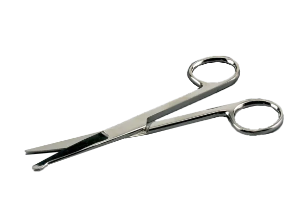 Saks, sygeplejesaks, knop  (078700)