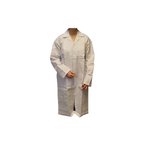 Kittel, 100 % Polyester, hvid, XXXL Kittel, 100 % Polyester, hvid, XXXL (085858)