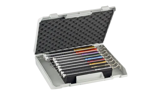 Kraftmålere i koffert, 9 ulike  (103900)