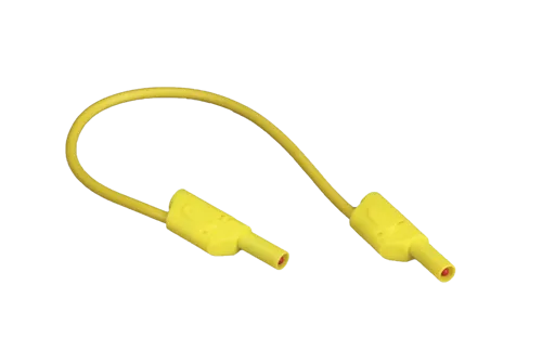 Experimenteersnoer PVC 25 cm, geel (105412)