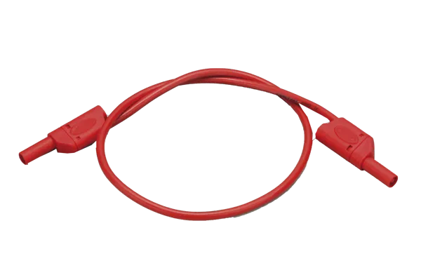 Sikkerhedskabel, PVC, 50 cm, rød (105421)