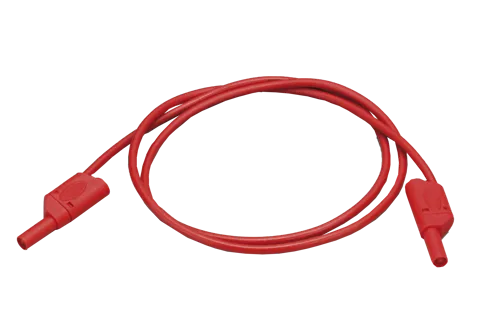Experimenteersnoer PVC 100 cm, rood (105441)