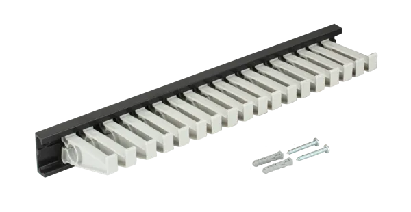 Ledningsholder til ca. 60 ledninger, plast (113075)