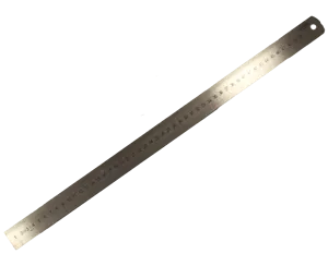 Linjal, skala i rustfritt stål, 50 cm Linjal, skala i rustfritt stål, 50 cm (140540)