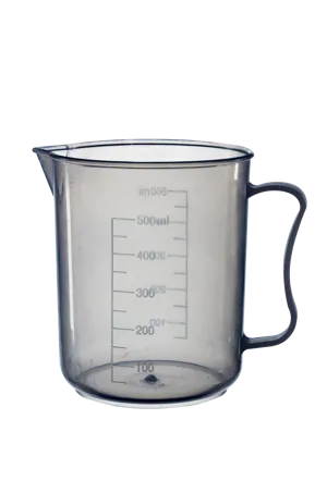 Målemugge i plast, 500 mL Målemugge i plast, 500 mL (146500)