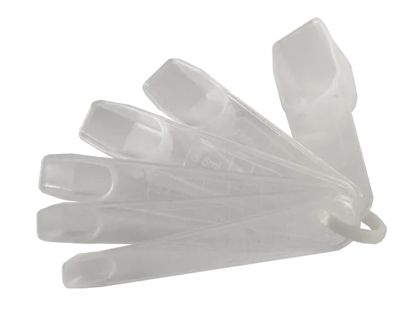 Måleskjeer 6 størrelser 1/8 tsk - 1 spsk  (146805)