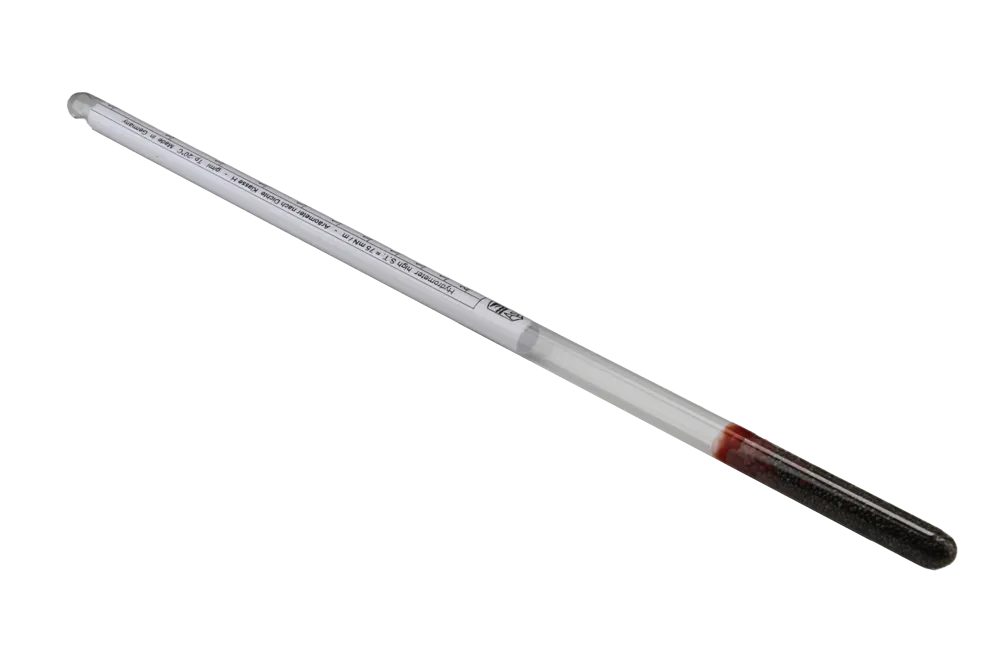 Aræometer 1,0–2,0 g/cm³ til tettheitmåling