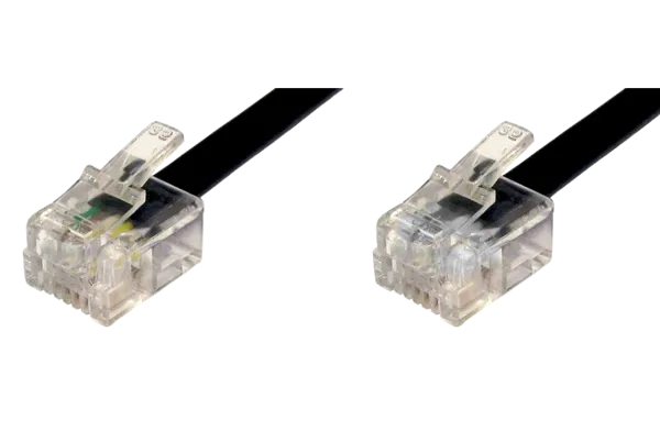 Kabel modularstikk krysset, 2 m  (197571)